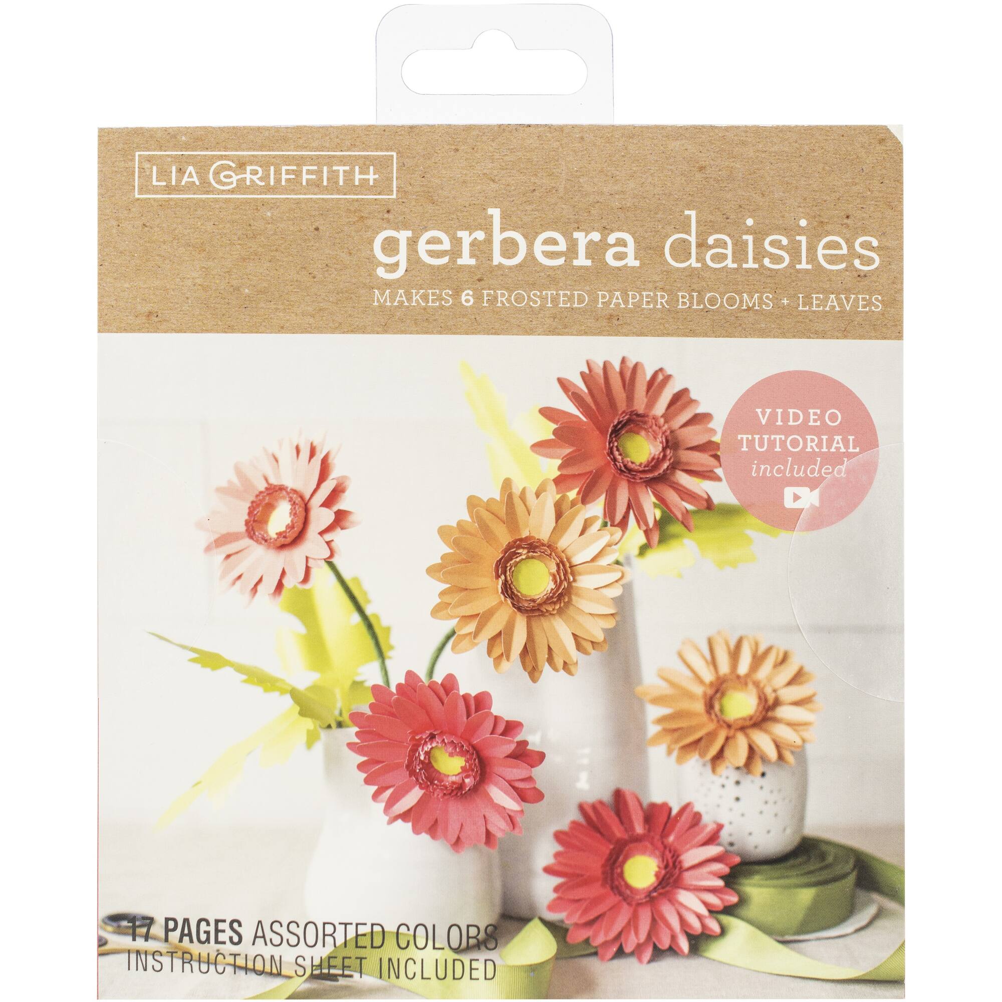 Lia Griffith Paper Stack 6"X6.5" 24 ct. Daisy